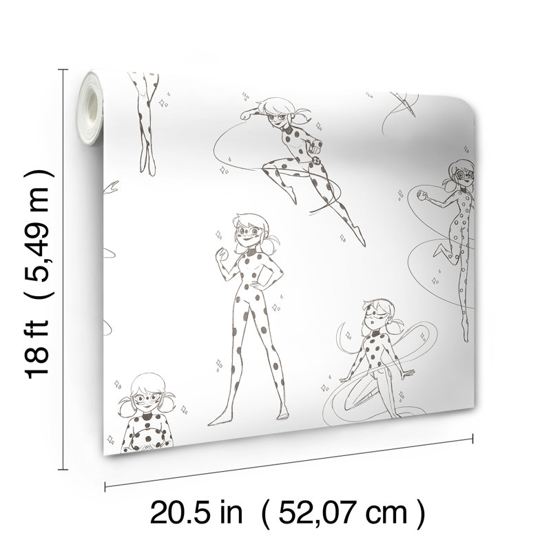 Papier peint auto-adhésif Miraculous Ladybug