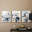 Floral Study  Series  XCII  -Set Of 3 Framed Giclee Prints -Ready to Hang-107268252-107268257