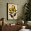 Golden Bloom Botanical - Wrapped Canvas-131761392-131761396