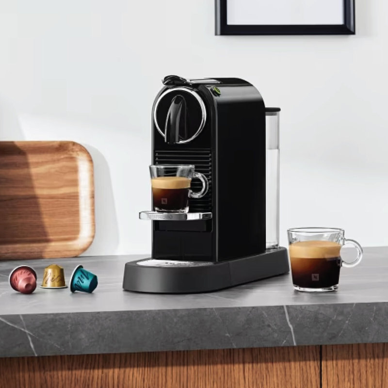 Nespresso Citiz Original Coffee and Espresso Machine by De'Longhi, Black, Limousine Black