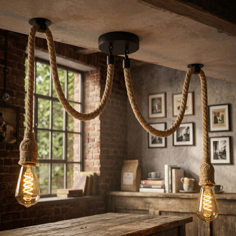 - Light Black Bulb Pendant, 2, Yes
