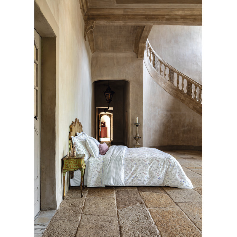 Éole Standard Cotton Percale Duvet Cover, Queen Duvet Cover