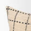 Housse de coussin lombaire à rayures Jaela