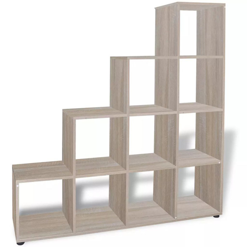 Meuble de rangement pour bibliothèque vidaXL, L 41 po x P 11,4 po x H 42,1 po, Noir
