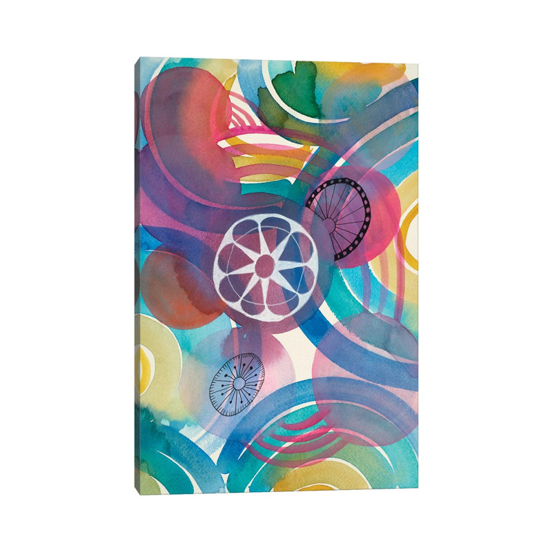 Joyful II by Faith Evans-Sills - Gallery-Wrapped Canvas Giclée on Canvas, Wrapped Canvas, 12" H x 8" W