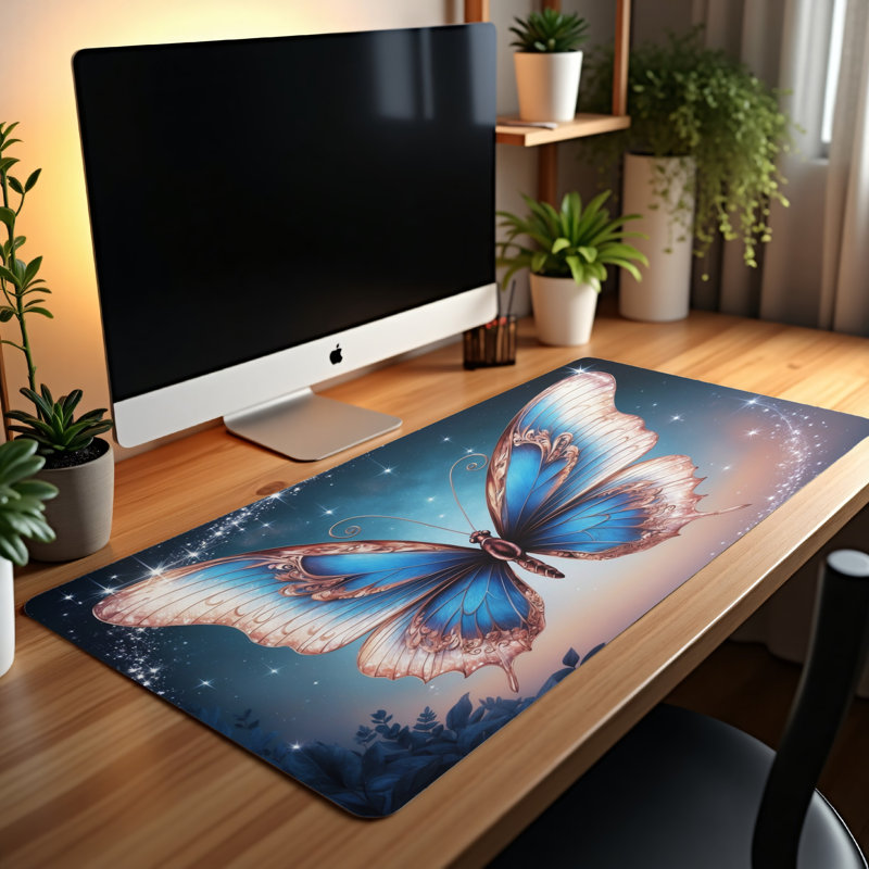 Polyester Desk Pad, 23.6x13.8