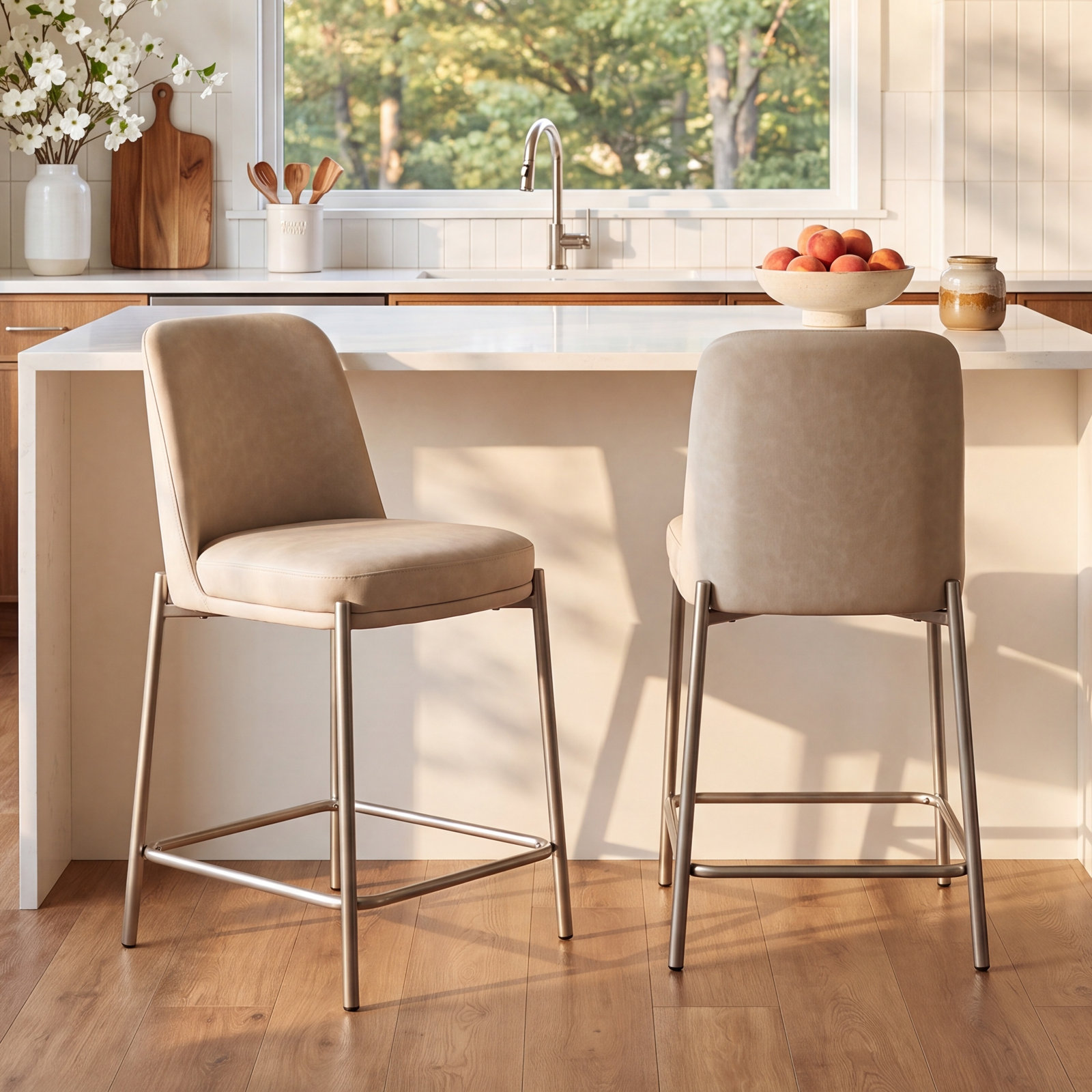 Vin Bar and Counter Stool, Counter Stool (25” Seat Height)