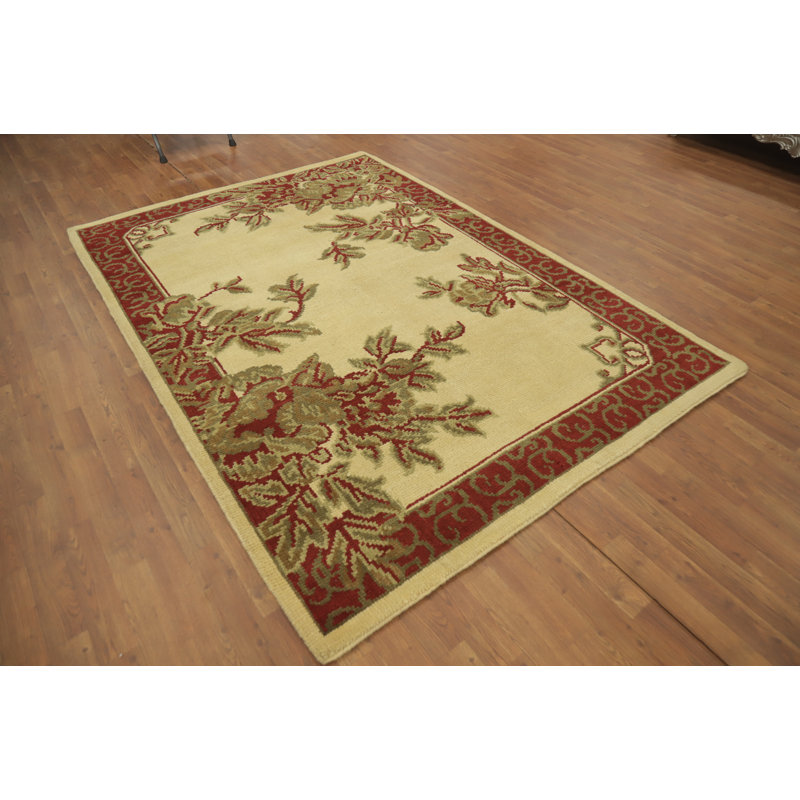 Tapis floral indien 6 x 8