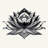 3D Lotus Mandala Metal Wall Decor-101575659-101575657