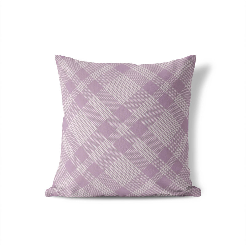 Coussin Lily, Rose, H 26 po x l 26 po