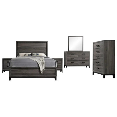 Marlie Platform 6 Piece Bedroom Set by Latitude Run