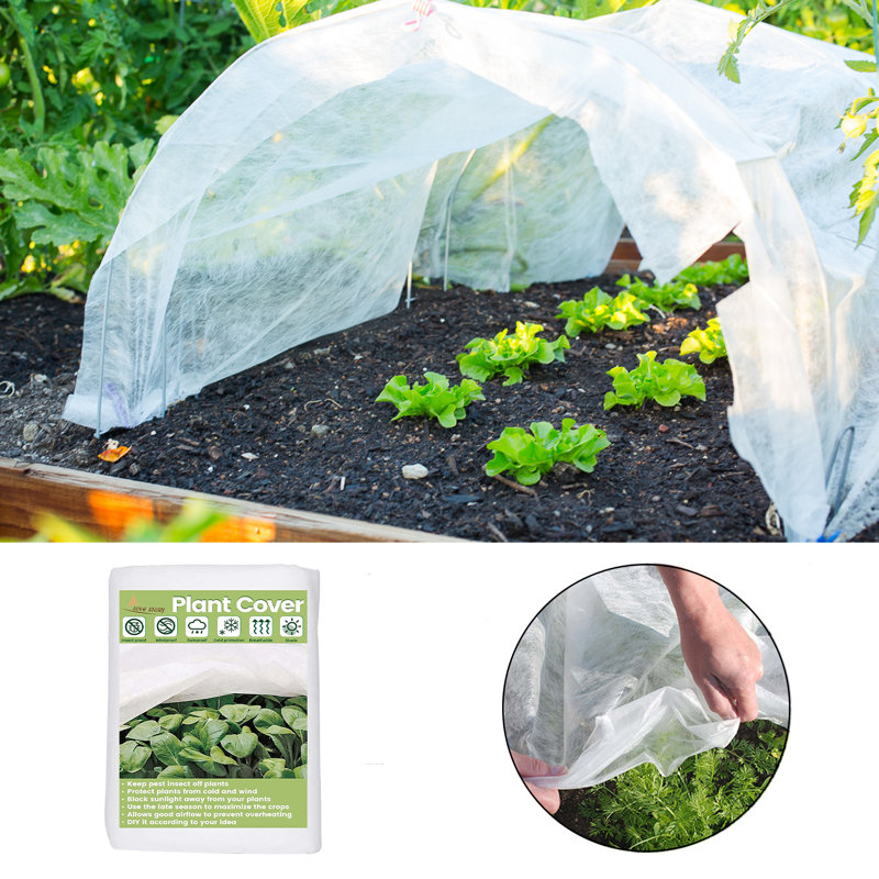 Protection contre le gel des plantes , L 72 po x P 300 po