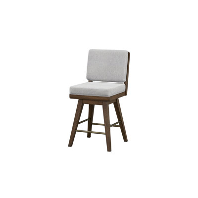 Tabouret de bar rotatif Latte - Pumise Avenger (ensemble de 2)
