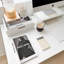 Ensemble de 4 livres décoratifs noirs et blancs, faux livres de mode avec couvertures de portrait pour table basse et bibliothèque