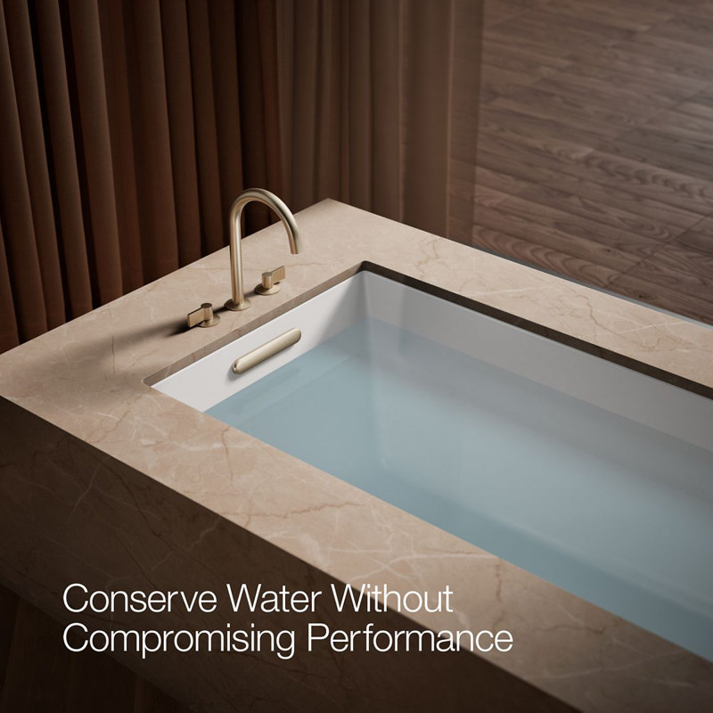 Components Deck-Mount Bath Spout With Tube Design, Bronze