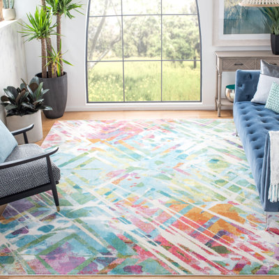 Ofrath 300 Performance Abstract Rug
