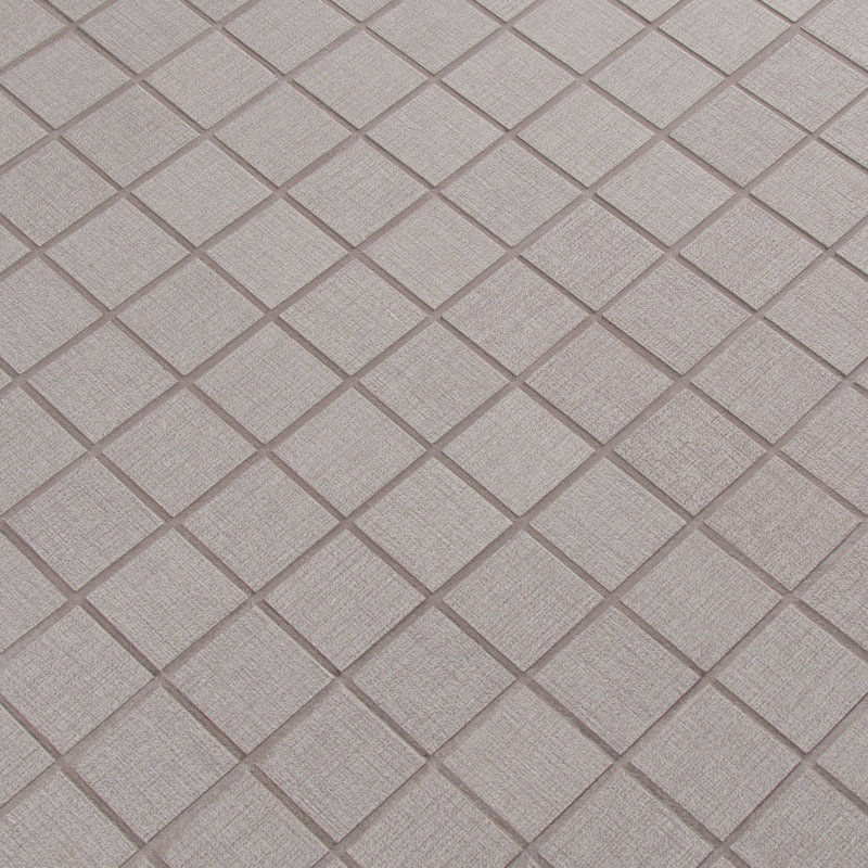 Copra Argent 12 in. x 12 in. Matte Porcelain Mosaic Floor and Wall Tile, Argent