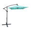 Parasol d'extérieur rectangulaire 2X3m avec protection solaire, pour terrasse de jardin, cour arrière, 26 lumières DEL alimentées, auvent 180G, évent, piscine-129907908