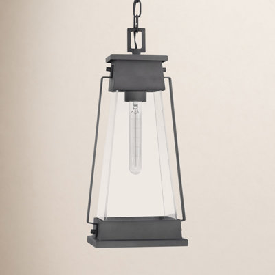 Transparent Outdoor Metal Pendant