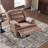 35.8'' Wide Classic Faux Leather Swivel and Glider Manual Recliner (Set of 2)-276481681