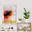 Reproduction d’art sur bois, "flower 4" par parvez taj Rustic Floral-62279904