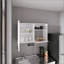 Armoire murale blanche 2