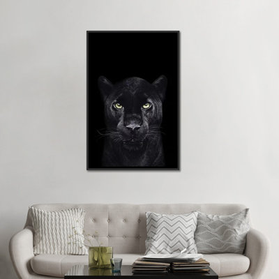 " The Panther On Black " by Valeriya Korenkova