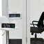 Grande salle de réunion modulaire blanche