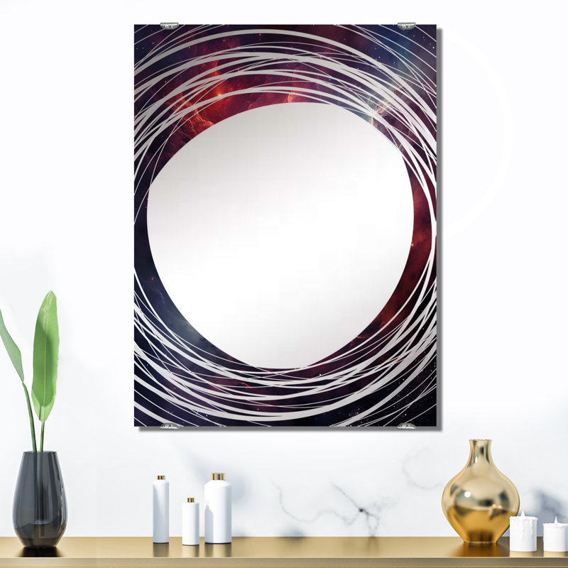 Miroir mural Interstellar Gaz Galaxy - Galaxies MIR139175, 32 po x 24 po