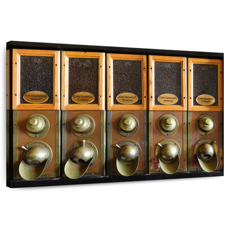 Distributeur de grains de café Yarlin, H 8 po x l 12 po