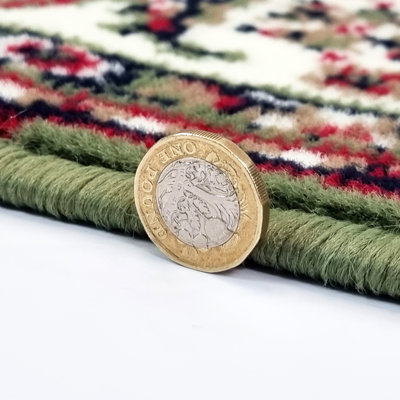 Yorkana Red/Green/Grey Rug