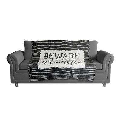  Jeté polaire «Beware of the Momster»