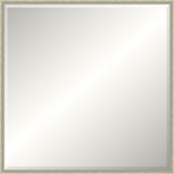 Warm Silver Ridgeline Mirror