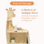 Giraffe Bookcase - Greenguard Gold Certified