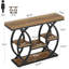 Table d'entrée classique, console pratique, table de canapé stable-1924522791