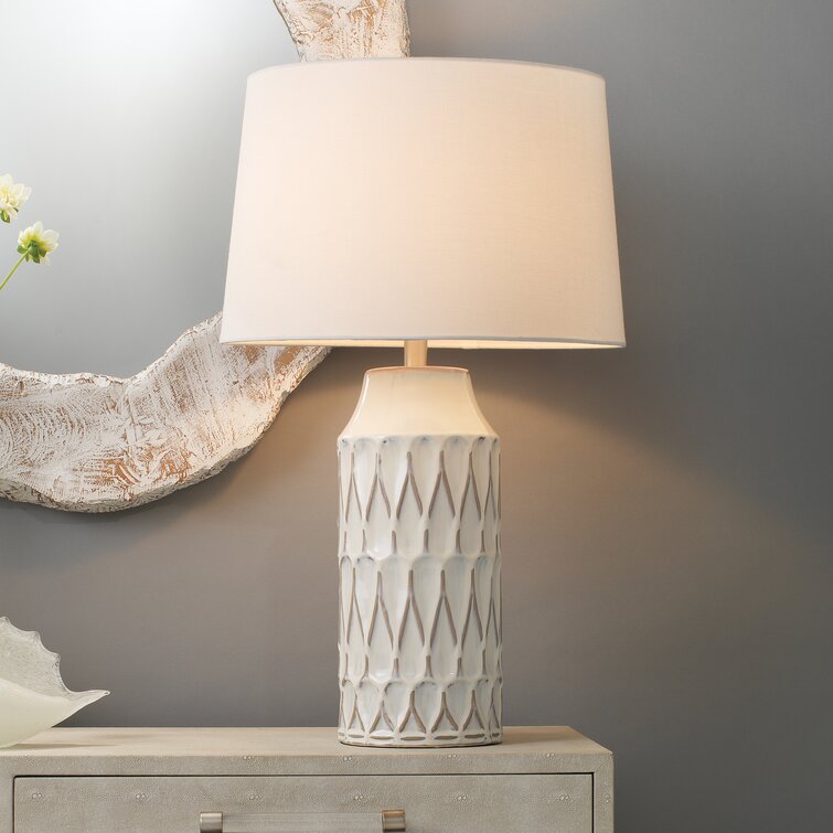 Marisha Table Lamp - White