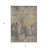 3' X 5' Brown And Gold Abstract Washable Indoor Outdoor Area Rug