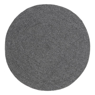Edie Casual Braided Gray/White Indoor/Outdoor Rug