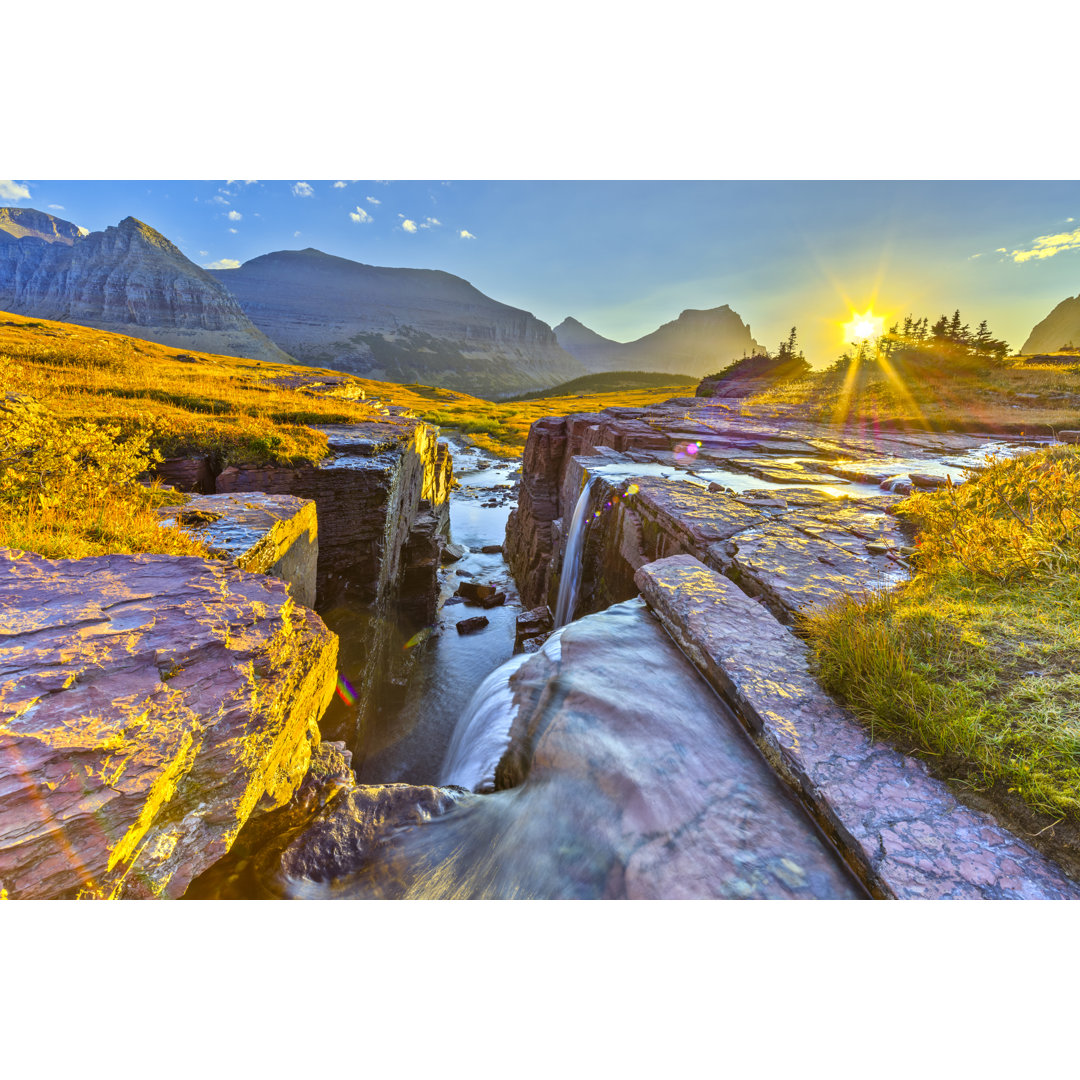 Glacier national park in montana usa