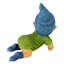 Statue de bébé gnome en flammes
