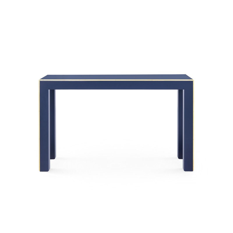 Melissa 52.25'' W Console Table, Midnight Blue
