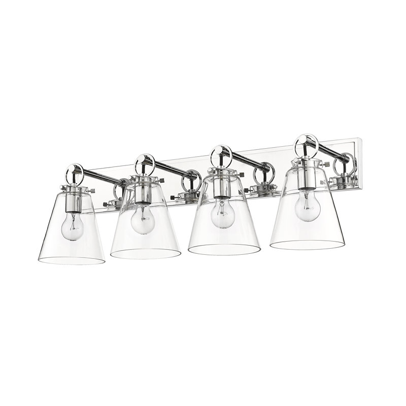 Flitwick 4 - Light Dimmable Vanity Light, Chrome