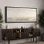 Minimal Landscape "Muted Abstract Calm & Serene Artwork, Neutral Simple Wall Pictures, Extra Large Framed Canvas Giclee Print Wall Art"-94945976-111176741