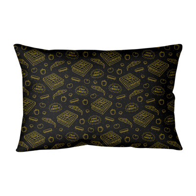 Elizabeth Pizza Rectangular Pillow