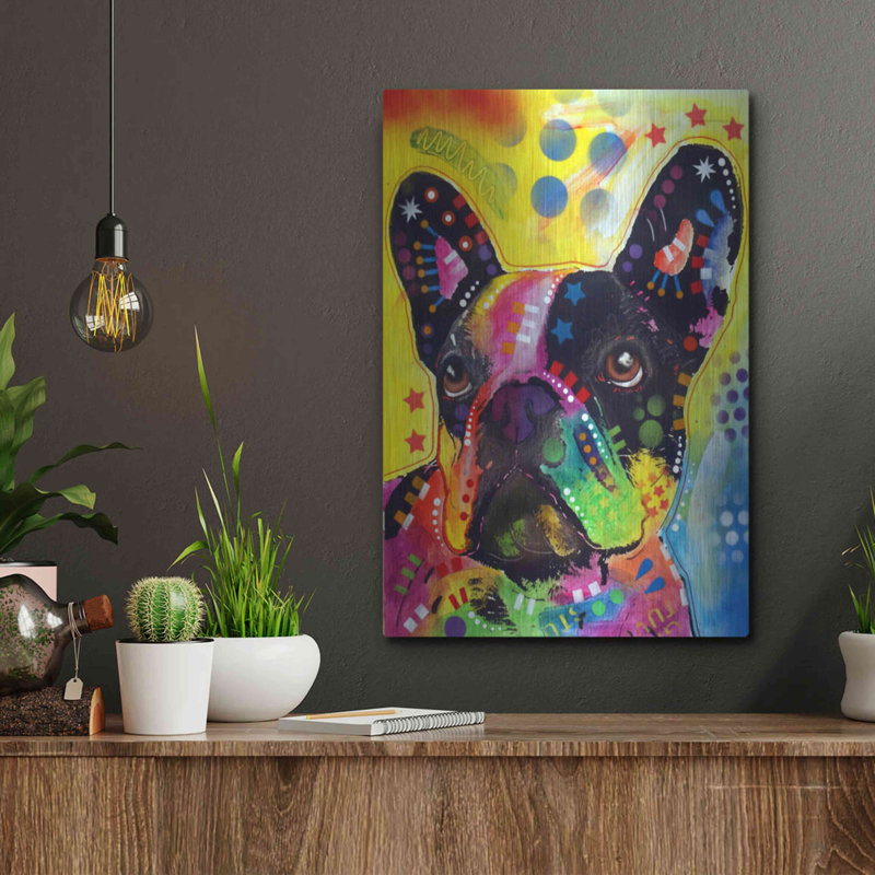 «French Bulldog 2» par Dean Russo, H 16 po x l 12 po