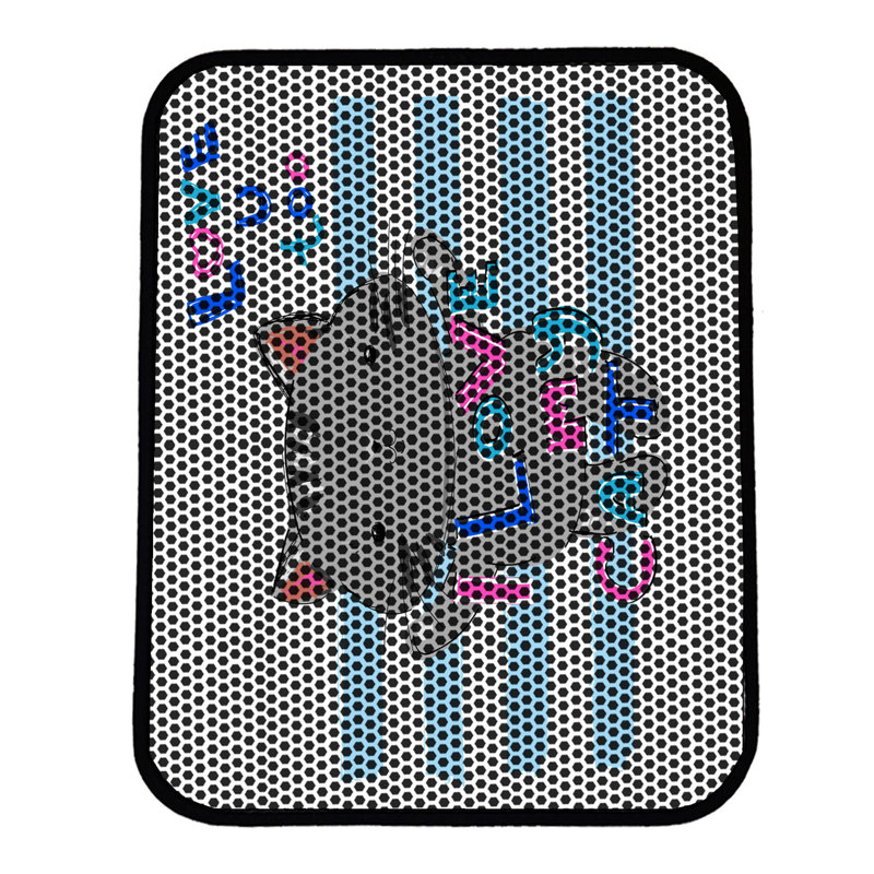 Tapis pour litière de qualité supérieure, 18 po x 24 po | 50% PVC / 50% polyester, lavable à la machine et passer l'aspirateur | Conception durable et facile à nettoyer pour les propriétaires d'animaux de compagnie | Protégez vos planchers des dégâts de la litière