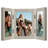 Hinged Frame For Desk Three Pictures - Composite Wood and Shatter-Resistant Glass-165786684-165786683