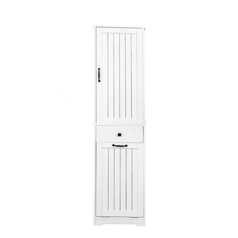 Laundry Cabinet With 1 Storage Cabinet And 1 Drawer