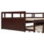 Lit de jour extensible peu encombrant avec lit gigogne escamotable