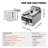 Commercial Electric Deep Fryer Countertop Deep Fryer 1750W 9Qt /8.5 L